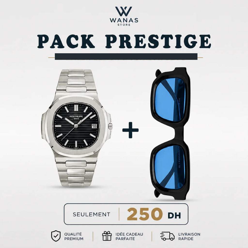 Pack Montre Style Tiss / Patt ph + Lunettes Style Sunm