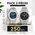 Pack ( Patt + Tiss ) – 2 montres à 250 DH